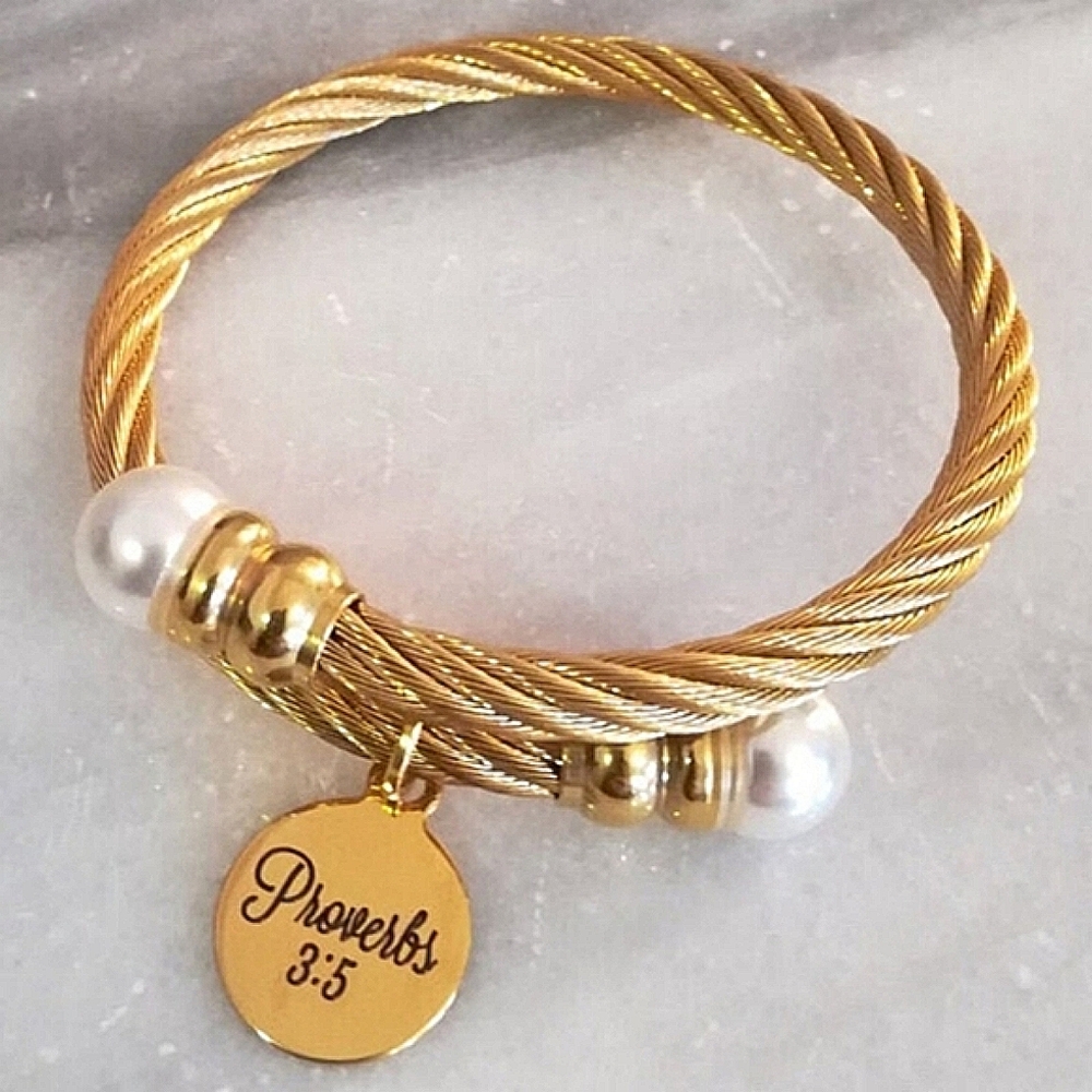 Christian Bible Verse Scripture Bracelet